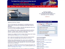 Tablet Screenshot of ferrytravel.com